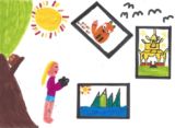 Clic clac sans pile et sans flash ! Munis d’un appareil de photo un peu particulier et d’une liste de sujets à photographier, les minis-reporters pourront cadrer des sujets inattendus comme : une pierre volante, une chouette géante, un étrange petit palais étincelant et plein d’autres surprises.